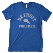 Royal Heather Detroit Forever Lions Tee