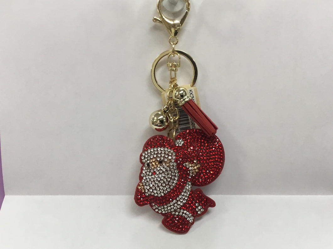 Santa Keychain