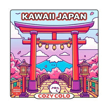 Kawaii Japan Coloring Book