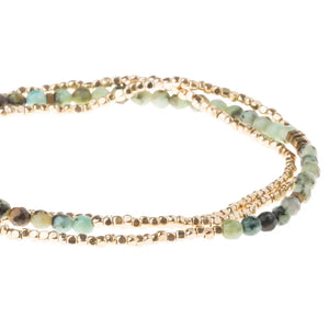 Delicate African Turquoise-Stone Of Transformation