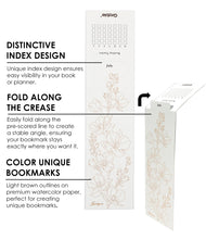 Grabie Watercolor Coloring Bookmarks Set of 12