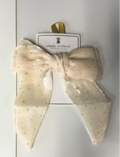 Simply Southern Cream Bow with Dots