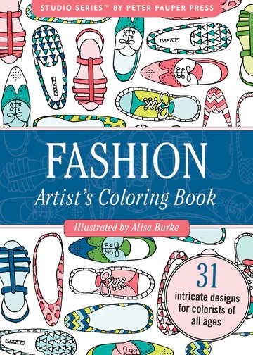 Fashion Portable Artist’s Coloring Book