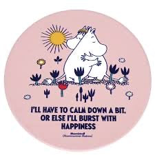 Ceramic Coaster Moomin Hug