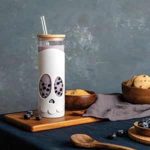 Bonesy Tumbler with Straws