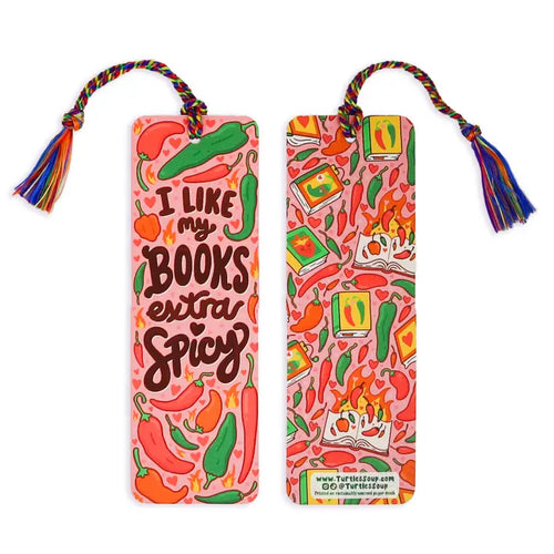 I Like My Books Spicy Bookmark