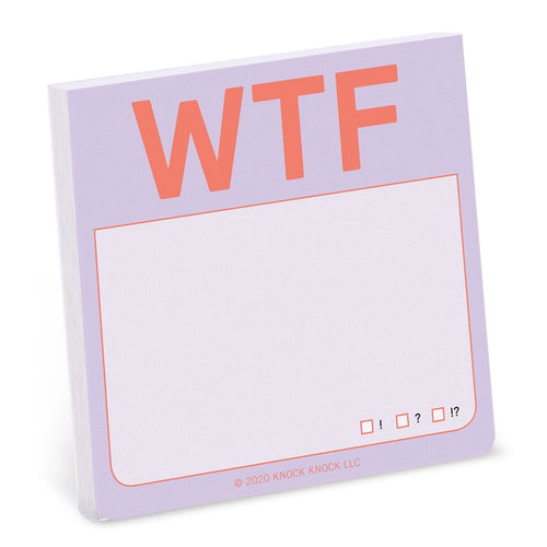 WTF Sticky Notes Pastel