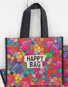 Medium Happy Bag - Rainbow Ditsy