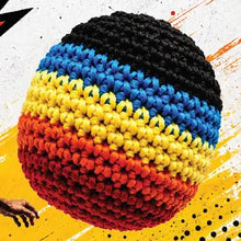Extreme Retro Hand-Knitted Kick Pouch Footbag