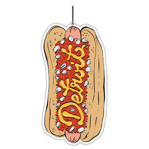 Detroit Coney Dog Air Freshener (Steamed Bun Scent)