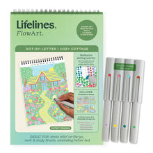Lifelines Flowart Dot By Letter - Cozy Cottage