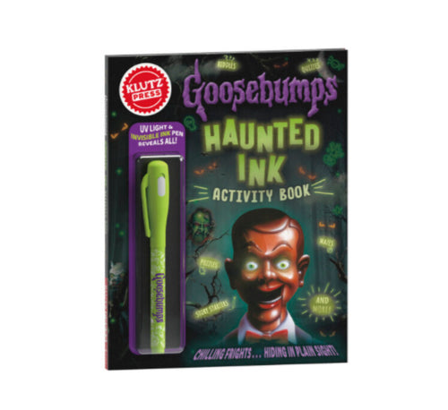Goosebumps Haunted Ink Activity Book
