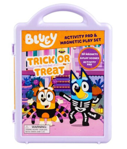 Bluey Activity Pad & Magnetic Play Set: Trick or Treat