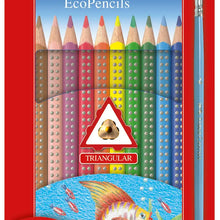 12 Grip Watercolor Pencils with Raised Grip - Ecopencils