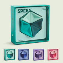 Speks Teal Pivot Silicone Flexagon