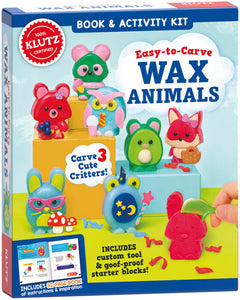 Easy-to-Carve Wax Animals Kit