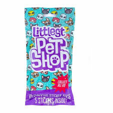 Littlest Pet Shop Holographic Trading Stickers