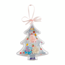 Blue Ornament Mini Claw Clip
