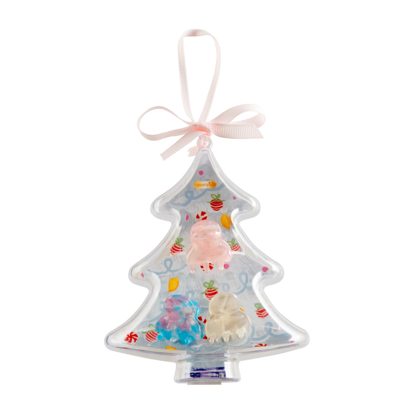 Blue Ornament Mini Claw Clip