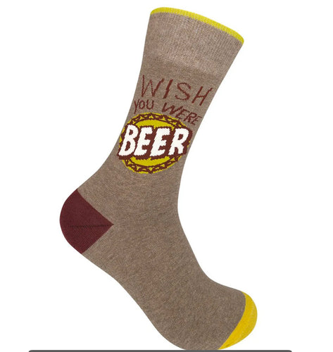 Wish You Were Beer Socks