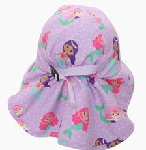 Baby/Toddler Cape Sunhat - Mermaid