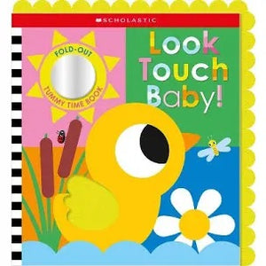 Look Touch Baby: Fold-Out Tummy Time Book