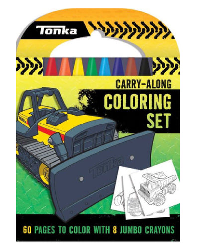 Tonka: Carry - Along Coloring Set