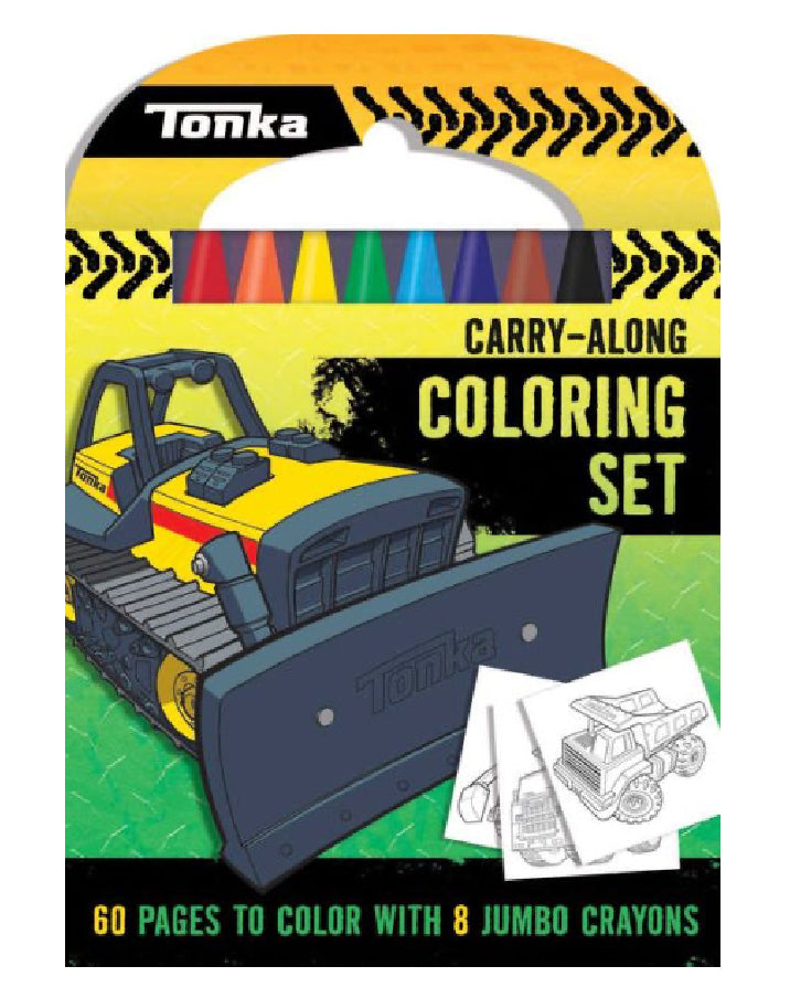 Tonka: Carry - Along Coloring Set