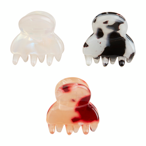 Green Ornament Mini Claw Clip