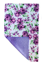 Bright Purple Flowers | Two Sided Waffle Tea Towels