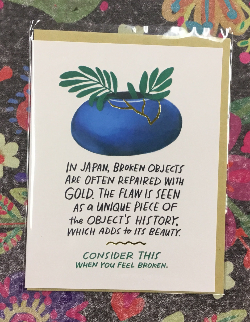 Broken Objects Foil Empathy Card