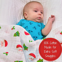 Santa Baby Swaddle Blanket