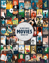 50 Must-Watch Movies Bucket List 1000-Piece Puzzle