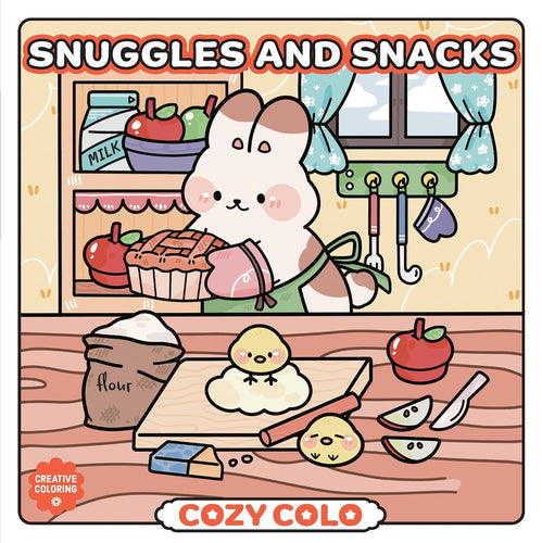 Snuggles and Snacks Coloring Book