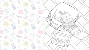 The Best of the 90's Coloring Book