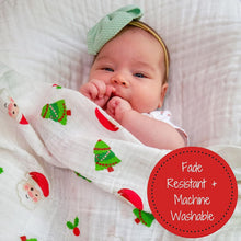 Santa Baby Swaddle Blanket