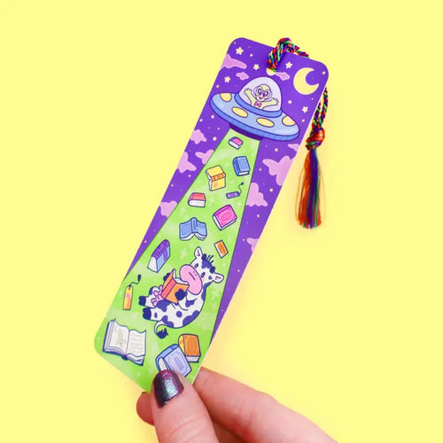 Alien Abduction Bookmark