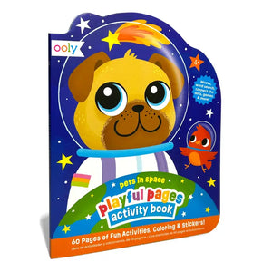 Playful Pages Activity Book -Pets in Space!