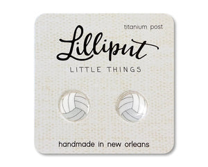 Lilliput Volleyball Earrings
