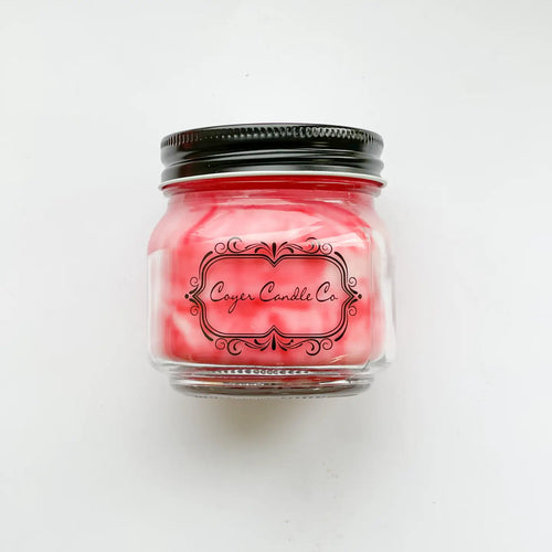 Macintosh Apple 8oz Mason Jar Candle