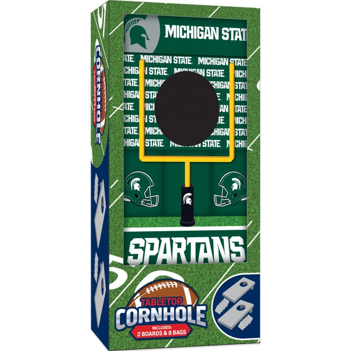 Michigan State Spartans- NCAA Tabletop Cornhole