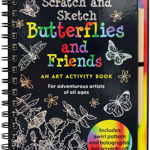 Scratch & Sketch™ Butterflies & Friends