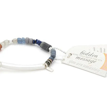 Hidden Message Bracelet - Amazing/Labradorite/Silver