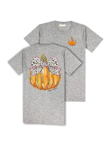 Bow Pumpkin T- Shirt - Simply Southern