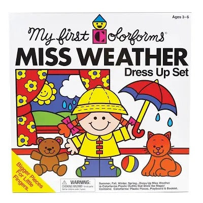 My First Colorforms - Miss Weather
