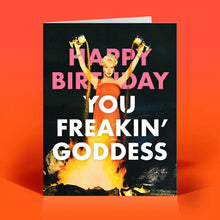 Happy Birthday Goddess Card