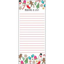 Christmas Cookies Holiday List Pad