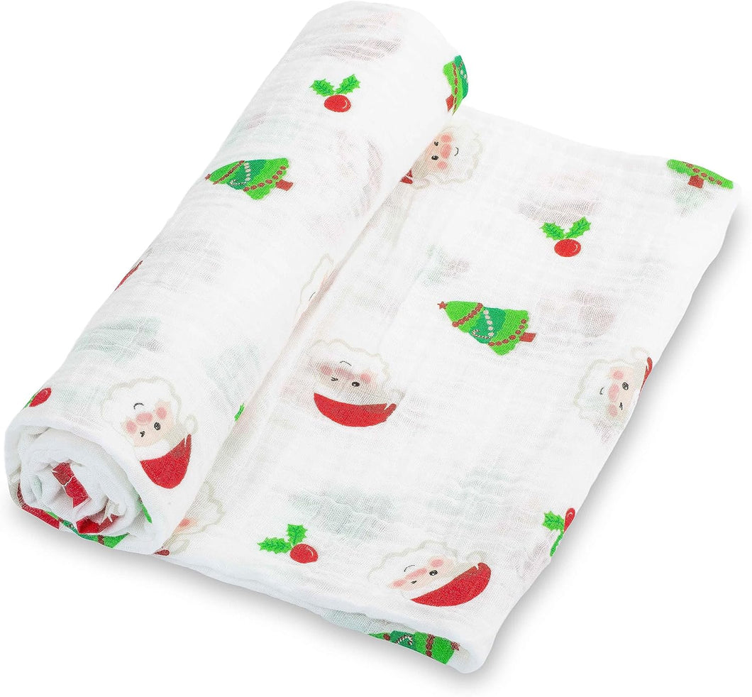 Santa Baby Swaddle Blanket