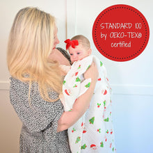 Santa Baby Swaddle Blanket