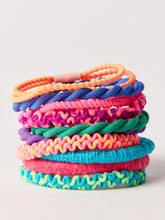 Textured Hair Ties - Set of 10